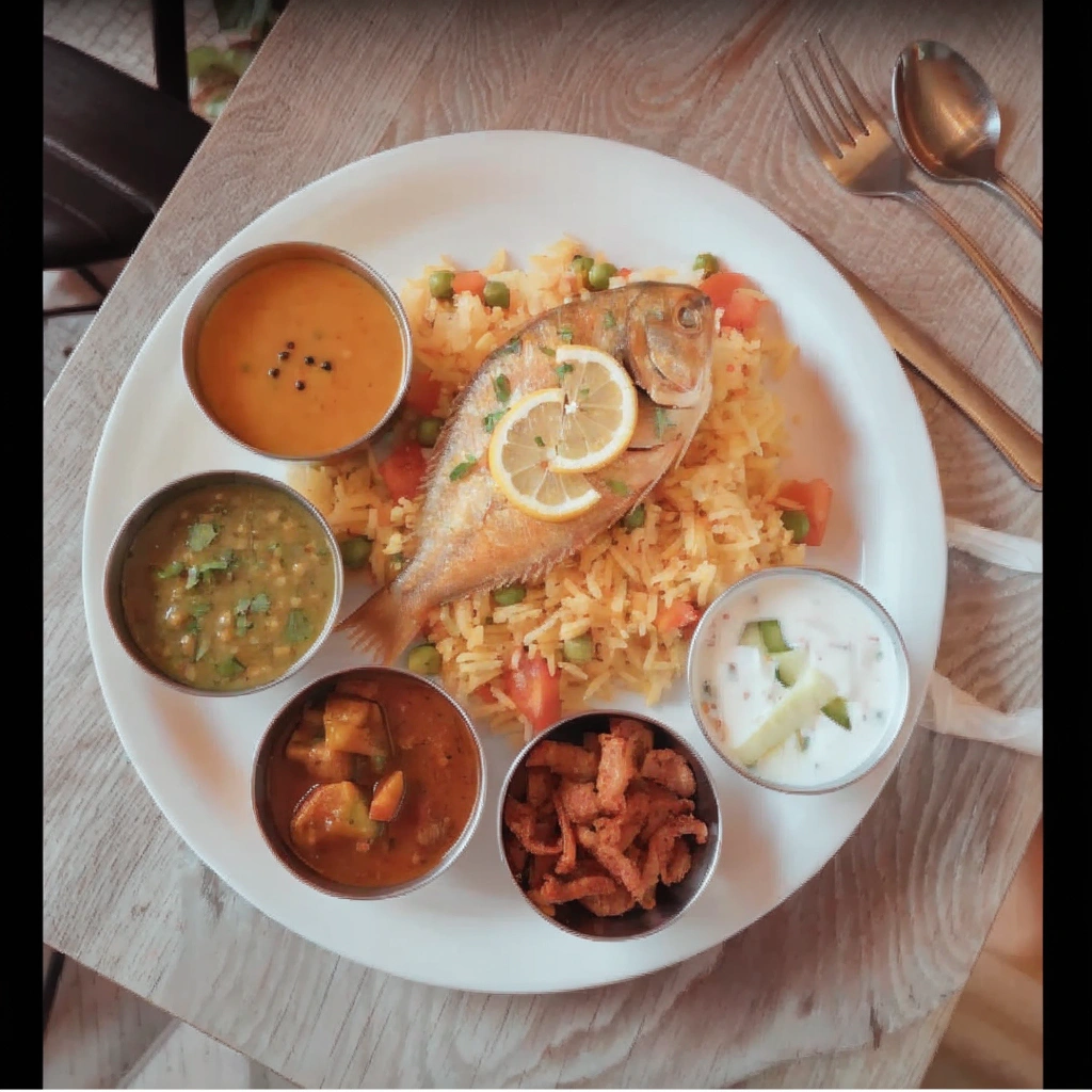 Rice Thali